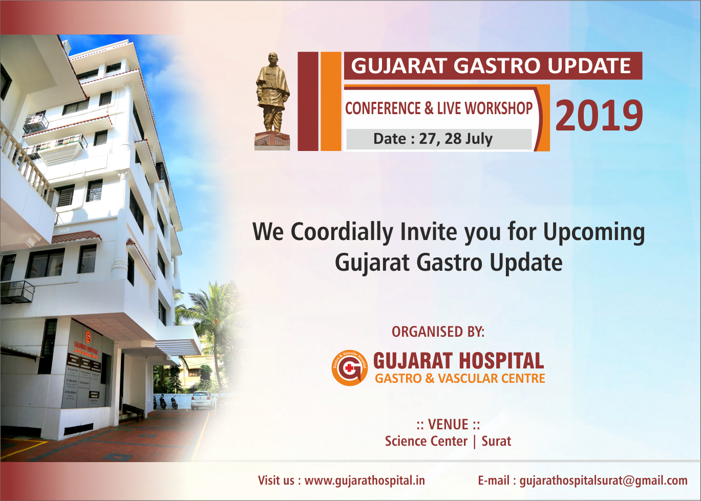 Gujarat Gastro Update - Conference & Live Workshop