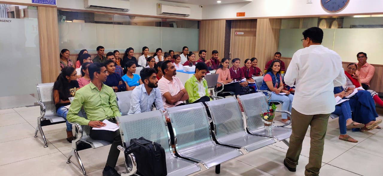 Motivational Training Seminar at Gujarat Hospital